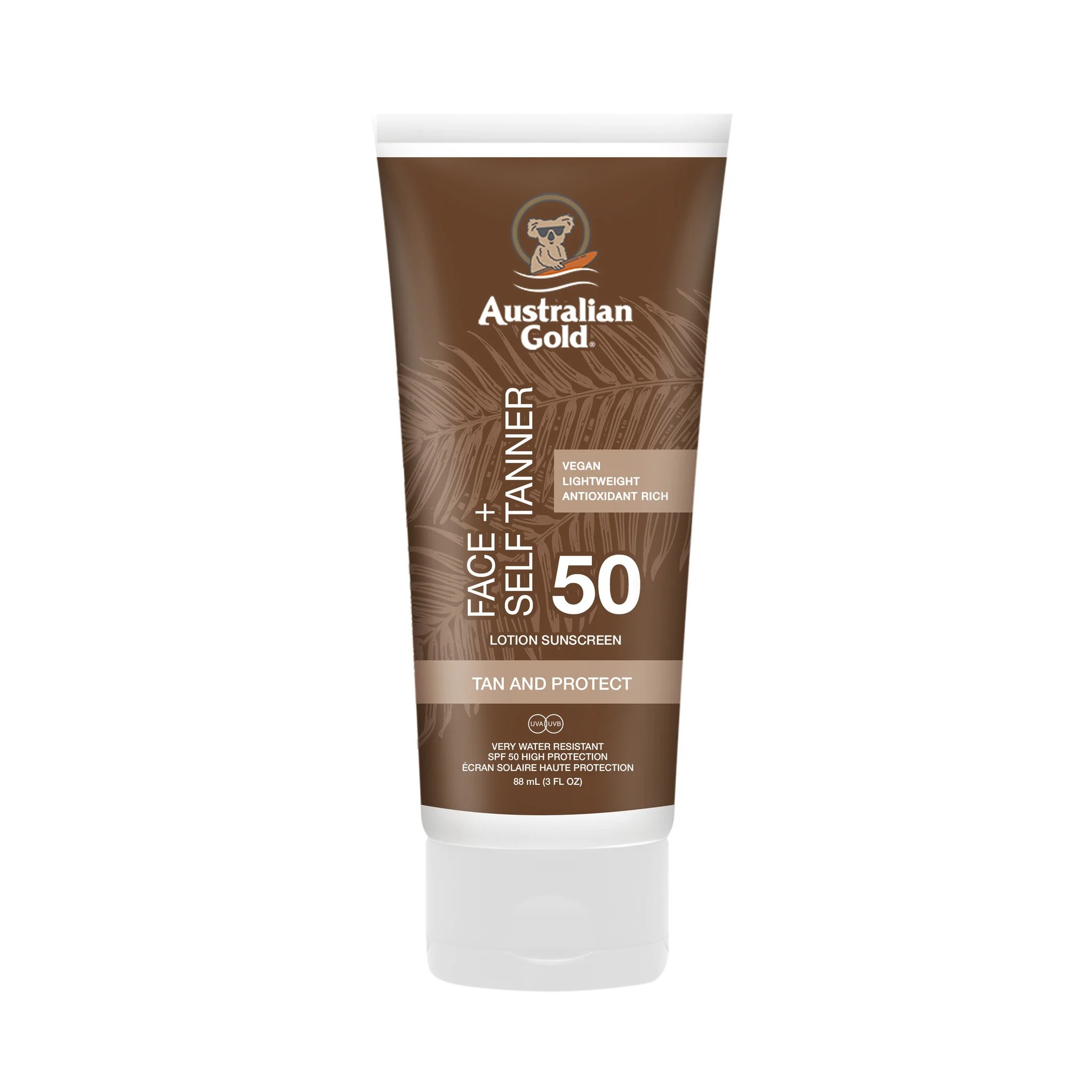 Australian Gold - LSF 50 Face + Self Tanner (88ml)